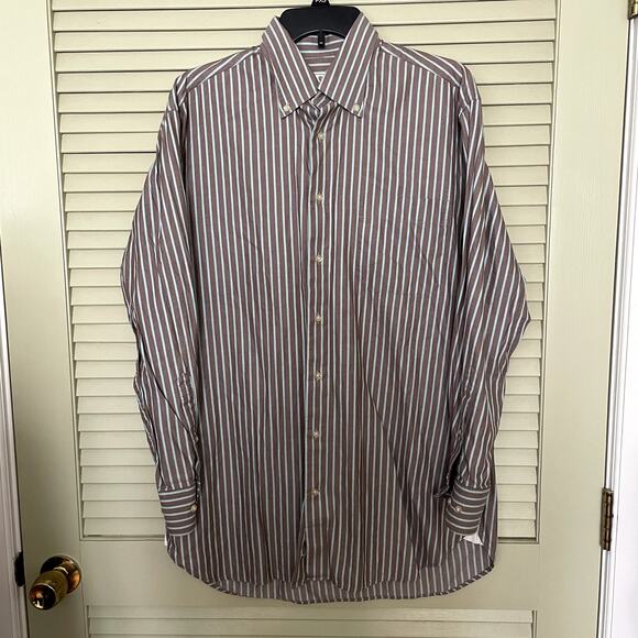 Peter Millar Crown Crafted Comfort Shirt Med Preppy Oldmoney - Picture 1 of 4